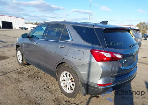 2018 Chevrolet Equinox Lt из США, поврежденный, VIN 3GNAXSEV8JL118261